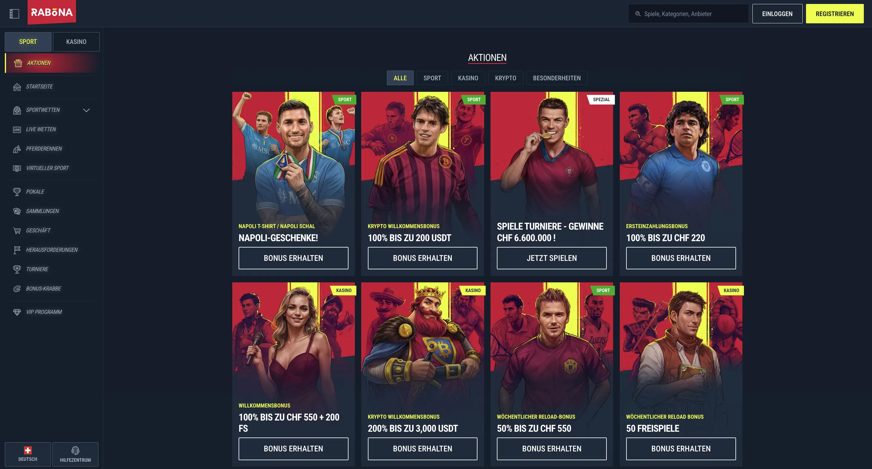 Bonusangebote und promotionen für sportwetten ohne oasis